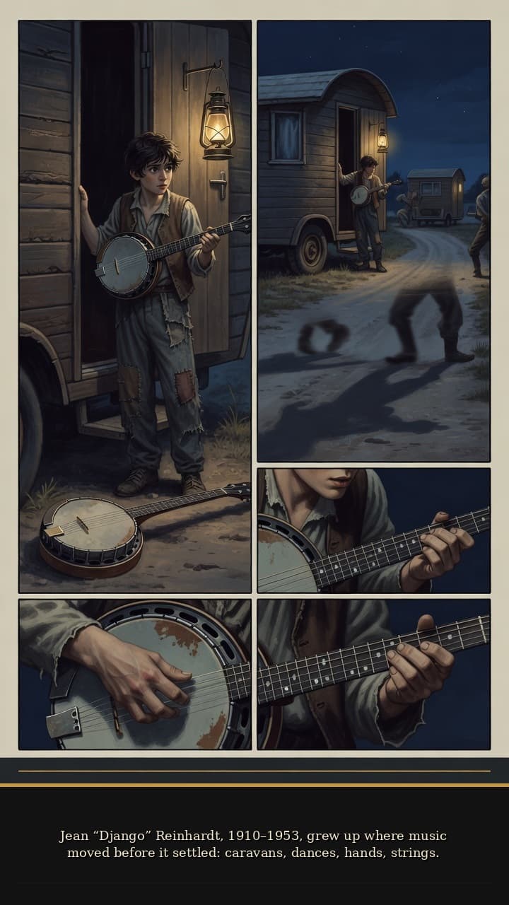 Page 1 of Django Reinhardt: Django Reinhardt: Two-Finger Fire
