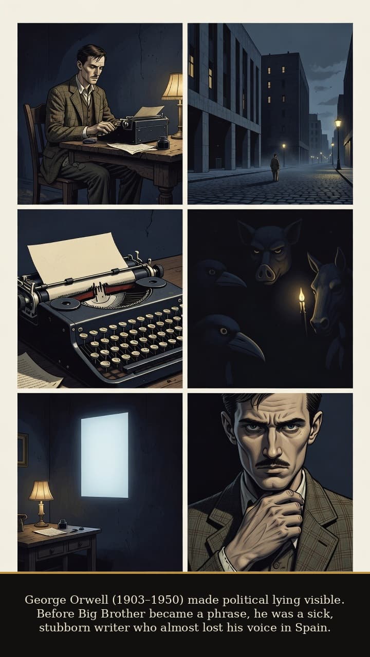 Page 1 of George Orwell: George Orwell: The Throat of Truth