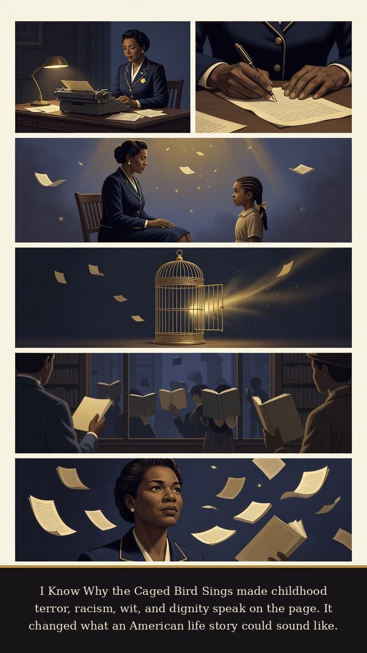 Page 6 of Maya Angelou: Maya Angelou: Caged Bird Voice