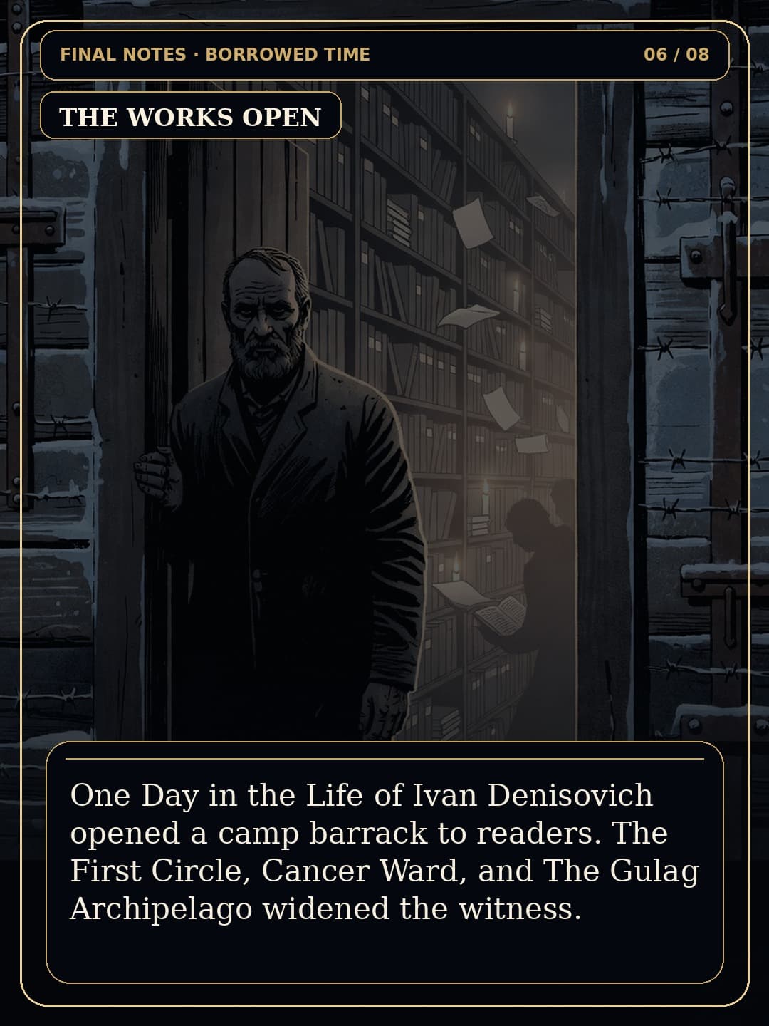 Page 6 of Aleksandr Isayevich Solzhenitsyn: The Man Who Wrote the Camps