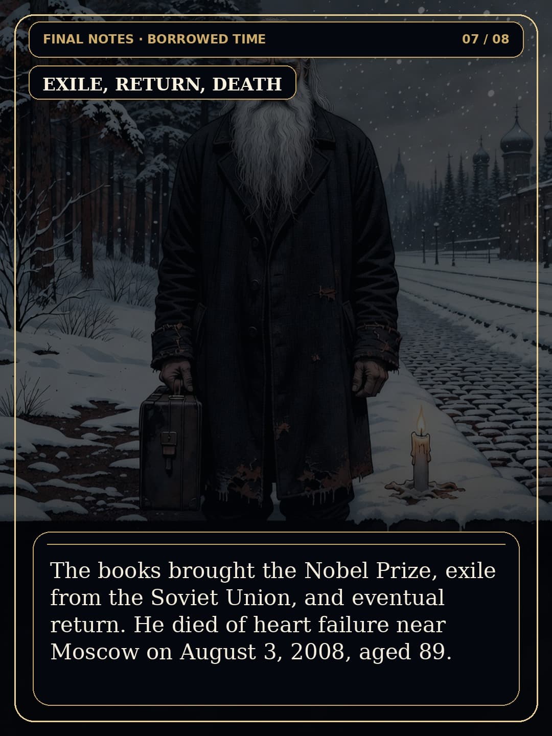Page 7 of Aleksandr Isayevich Solzhenitsyn: The Man Who Wrote the Camps