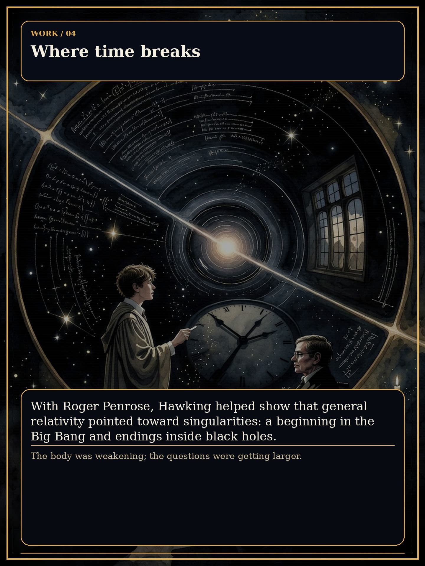Page 4 of Stephen William Hawking: Time Under Shadow