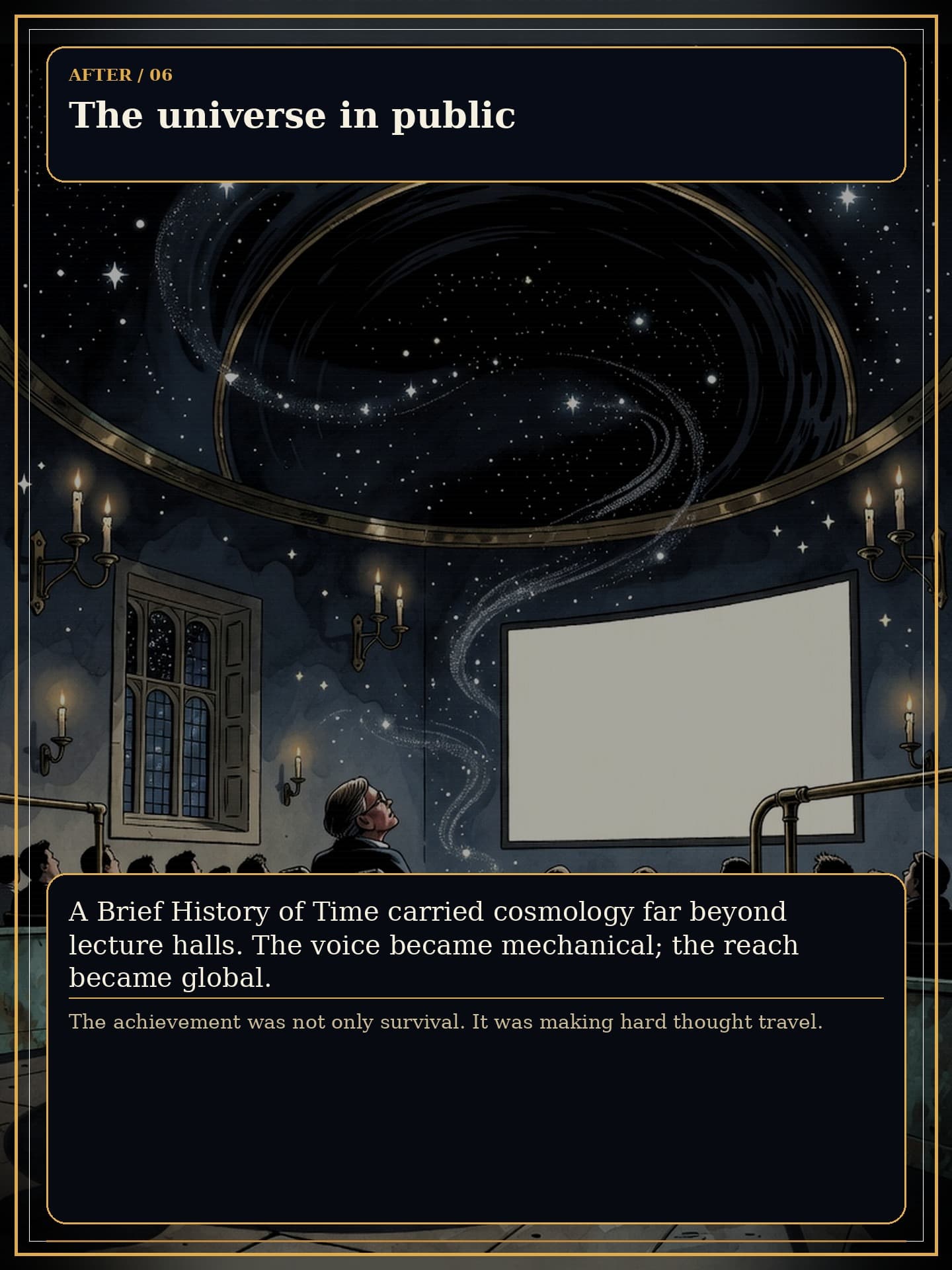 Page 6 of Stephen William Hawking: Time Under Shadow
