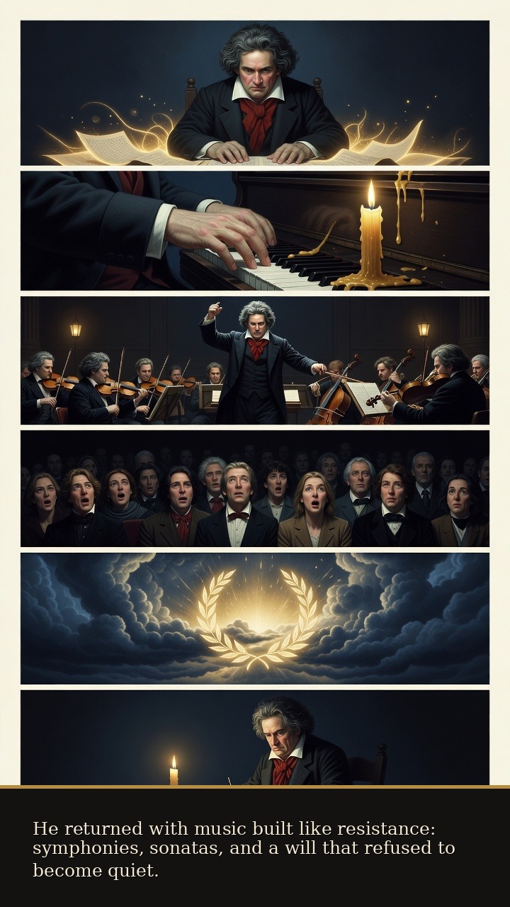Page 4 of Ludwig van Beethoven: Ludwig van Beethoven: Silence and Ode - He returns with heroic middle-period works built like resistance.