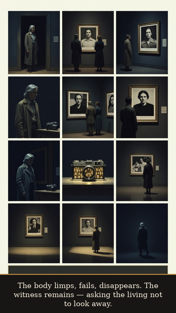 Page 7 of Dorothea Lange: Dorothea Lange: Limp and Lens - Her body disappears, but the witness of the lens remains.