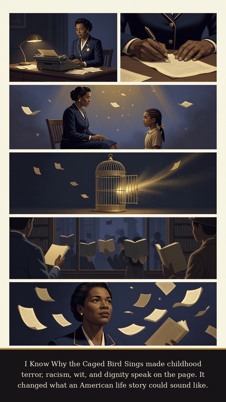 Page 6 of Maya Angelou: Maya Angelou: Caged Bird Voice