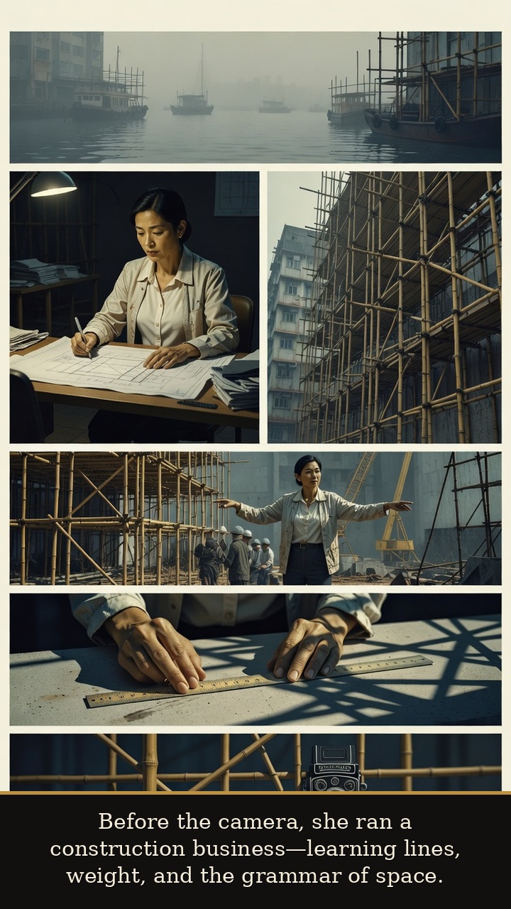Page 2 of Nancy Sheung: Nancy Sheung: Darkroom Light - Before photography, her construction work teaches her lines, structure, and the grammar of space.