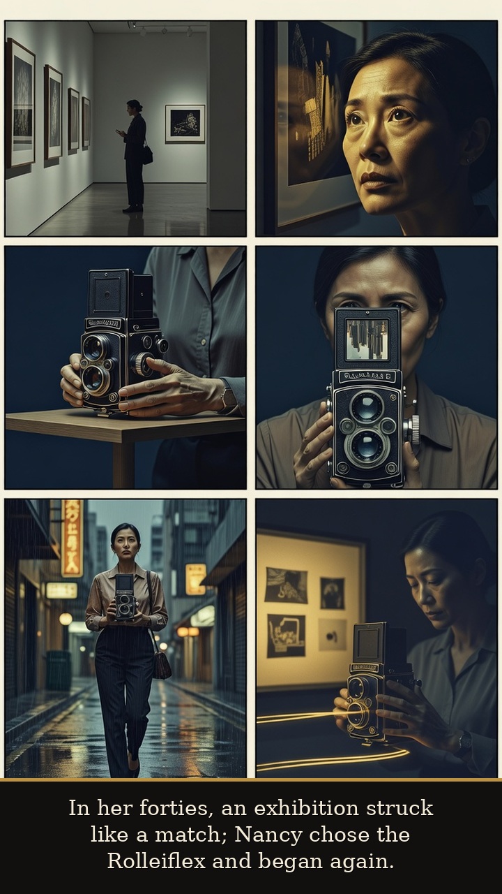 Page 3 of Nancy Sheung: Nancy Sheung: Darkroom Light - In her forties, an exhibition sparks a late beginning and the Rolleiflex opens a second life.