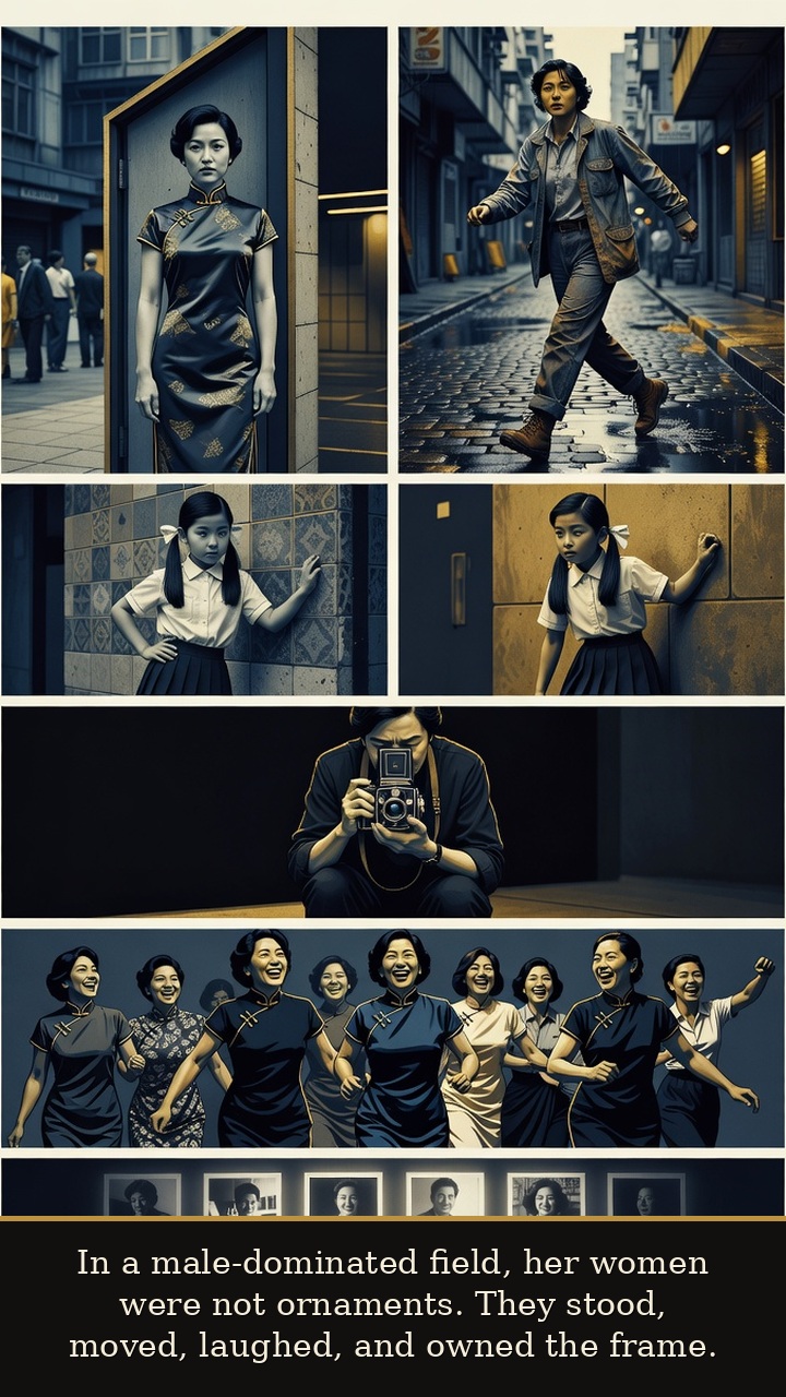 Page 5 of Nancy Sheung: Nancy Sheung: Darkroom Light - Her women stand, move, laugh, and control the frame in a male-dominated field.