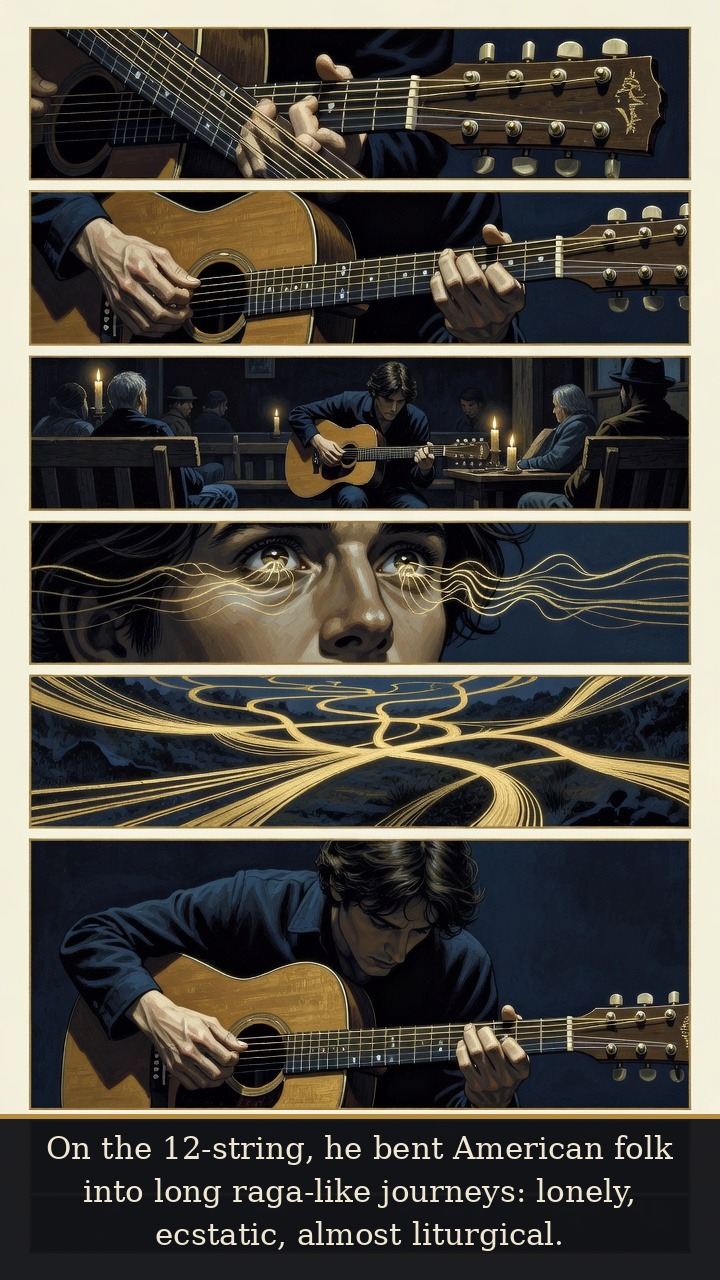 Page 4 of Robbie Basho: Robbie Basho: Raga Ghost - His 12-string craft bends American folk into lonely, ecstatic, almost liturgical journeys.
