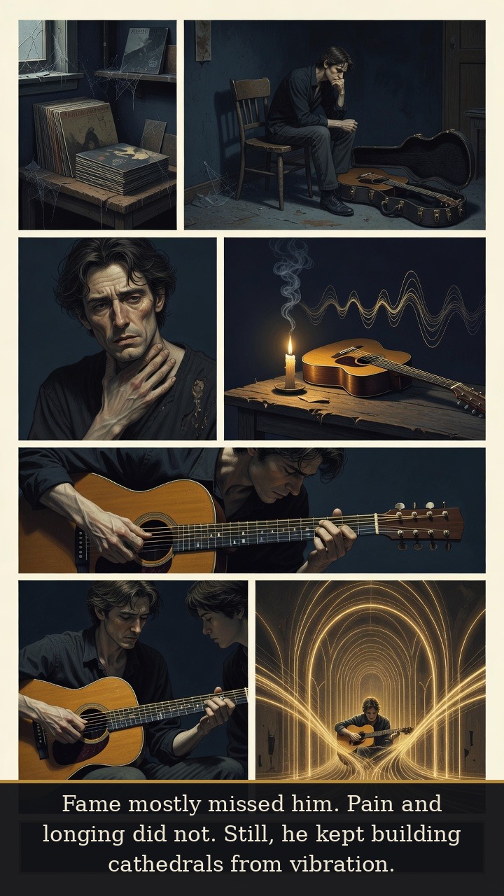 Page 5 of Robbie Basho: Robbie Basho: Raga Ghost - Small fame, chronic pain, and longing surround him while he keeps building private cathedrals from vibration.
