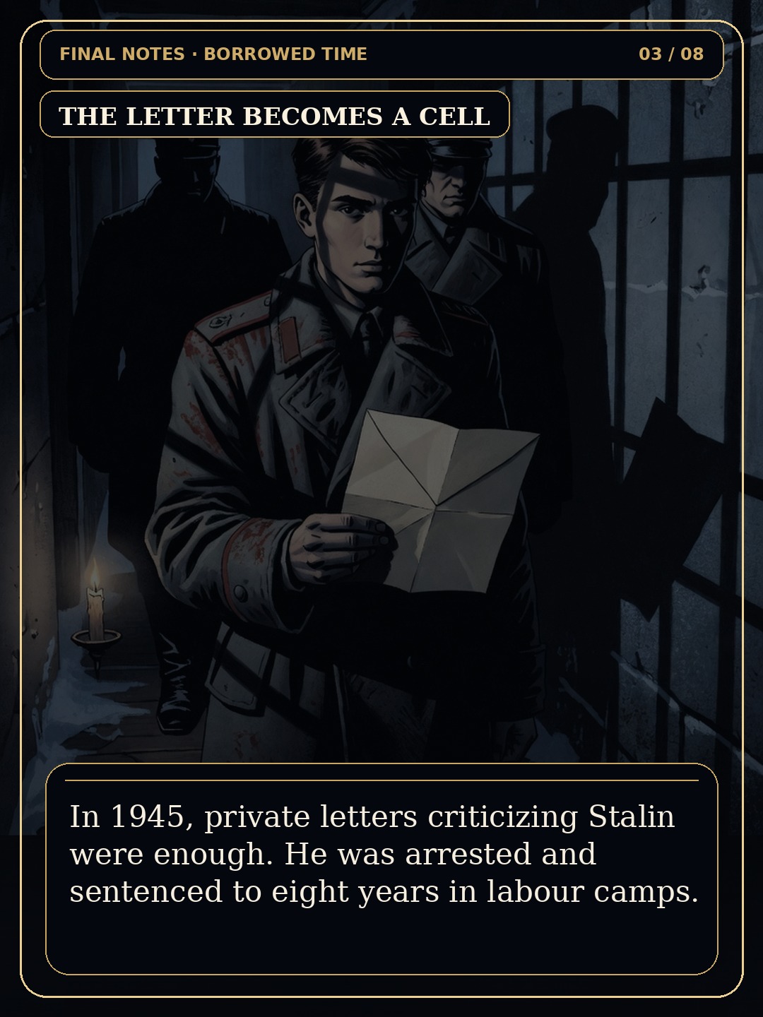 Page 3 of Aleksandr Isayevich Solzhenitsyn: The Man Who Wrote the Camps