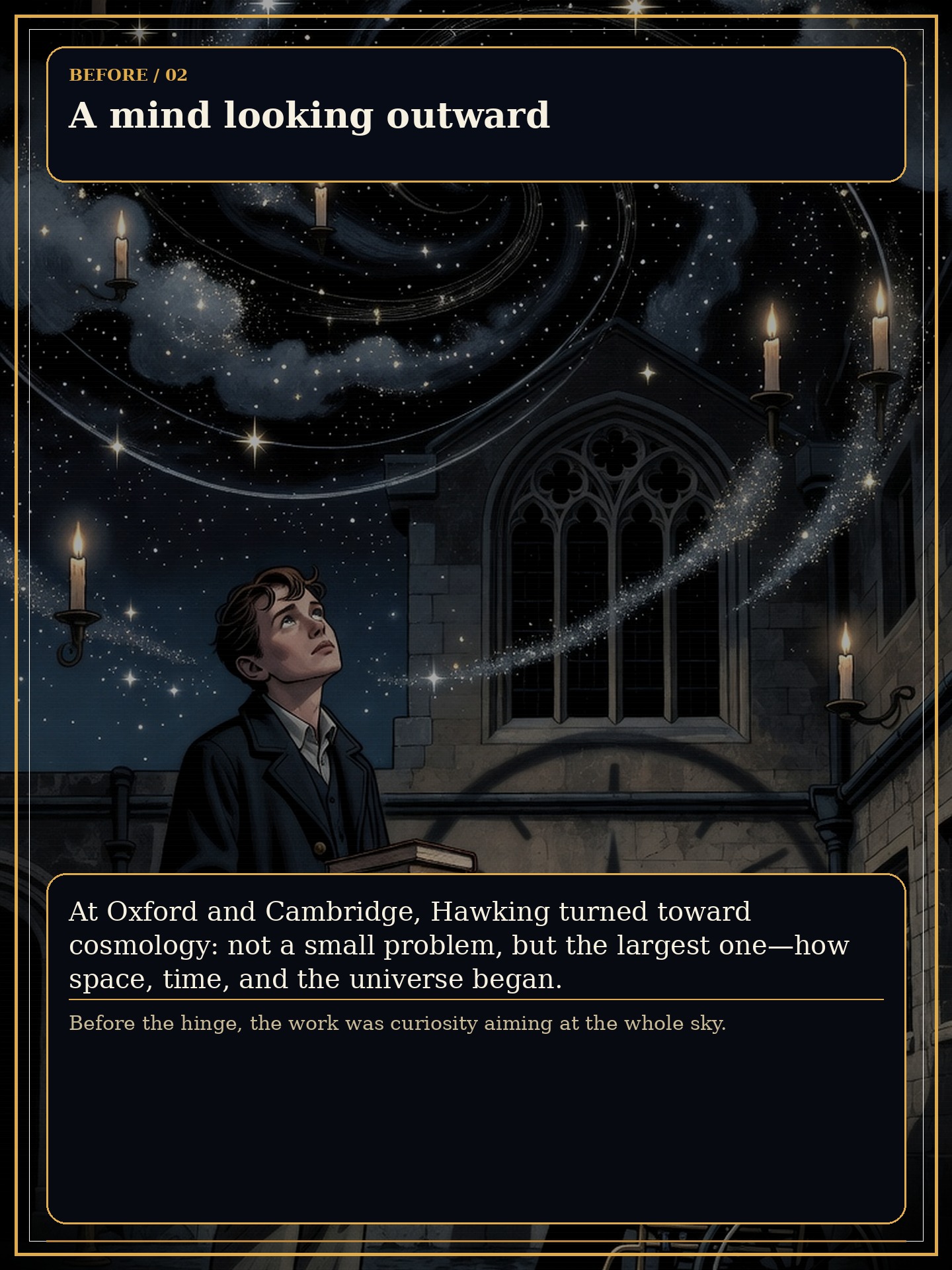 Page 2 of Stephen William Hawking: Time Under Shadow