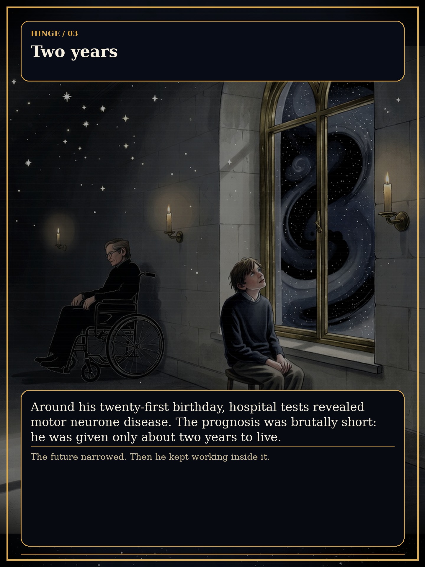 Page 3 of Stephen William Hawking: Time Under Shadow