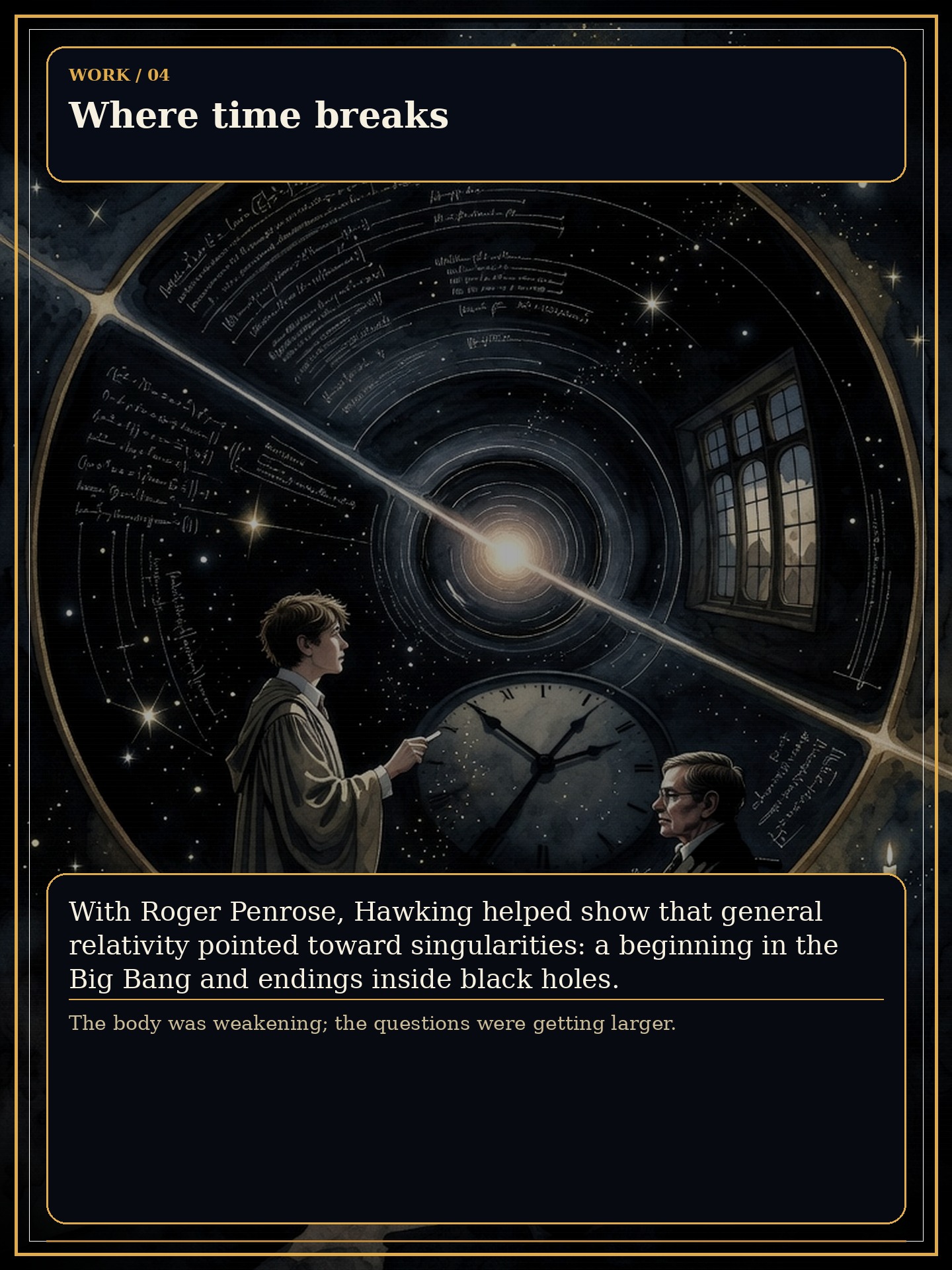 Page 4 of Stephen William Hawking: Time Under Shadow