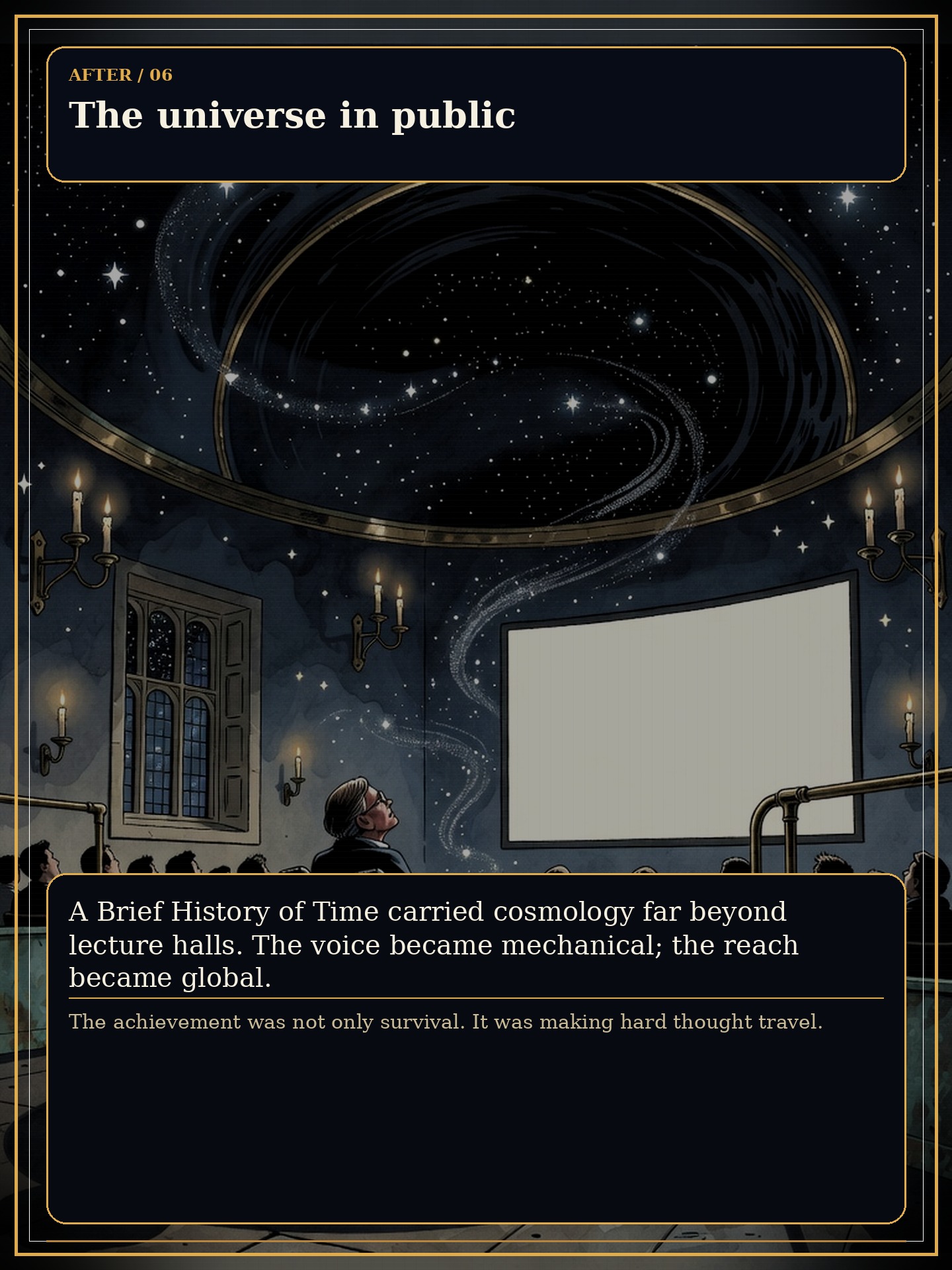 Page 6 of Stephen William Hawking: Time Under Shadow