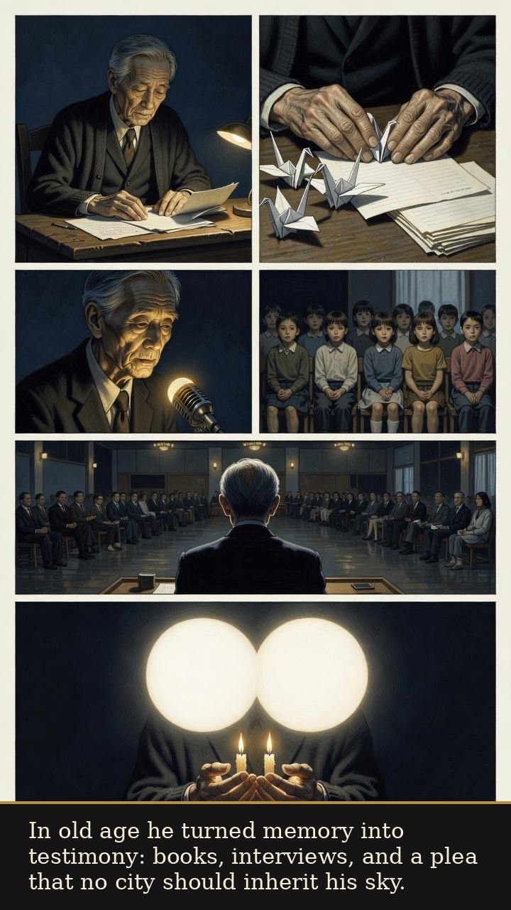 Page 6 of Tsutomu Yamaguchi: Tsutomu Yamaguchi: Double Light - In old age, he turns memory into testimony against nuclear weapons.