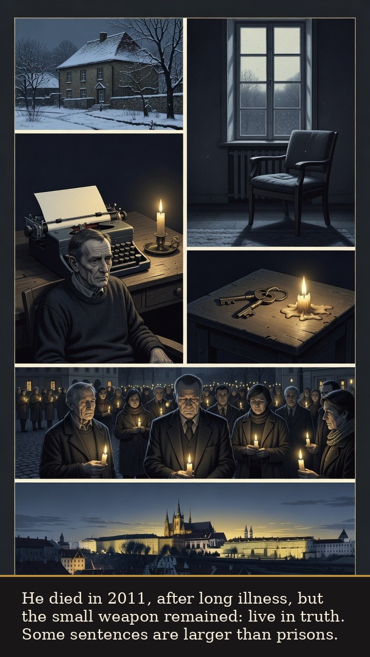 Page 7 of Václav Havel: Václav Havel: Cell to Castle - Havel dies in 2011, leaving “live in truth” larger than the cell.
