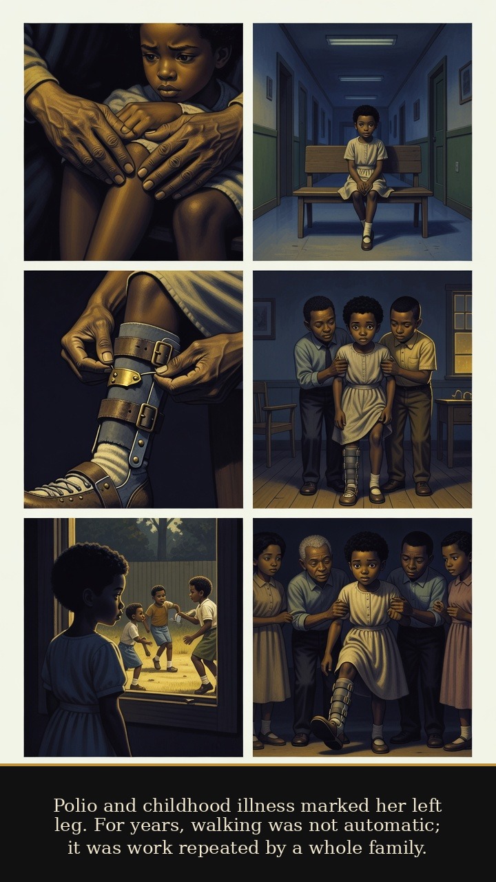 Page 2 of Wilma Glodean Rudolph: Wilma Rudolph: The Girl Who Outran the Brace