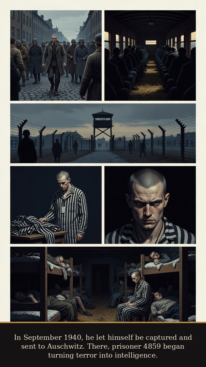 Page 2 of Witold Pilecki: Witold Pilecki: The Auschwitz Report - In September 1940, he let himself be captured and sent to Auschwitz, where prisoner 4859 began turning terror into intelligence.