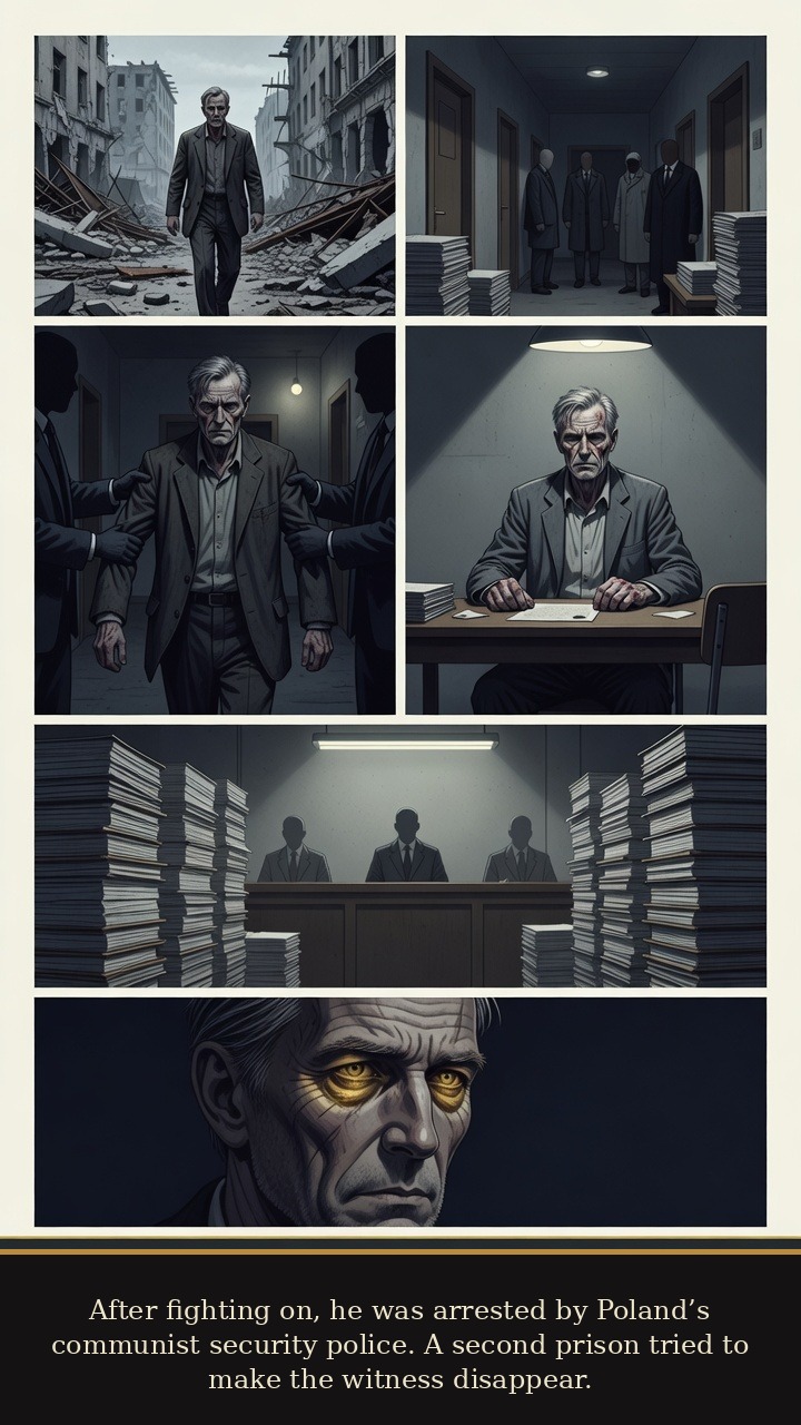 Page 6 of Witold Pilecki: Witold Pilecki: The Auschwitz Report - After fighting on, he was arrested by Poland’s communist security police, and a second prison tried to make the witness disappear.